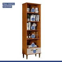 Armário Multiuso Natal 2 Portas 1 Gaveta Nature Off White Kaiki Móveis - 7