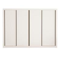 Guarda Roupa 4 Portas De Correr 4 Gavetas Nápoli Minastex Branco