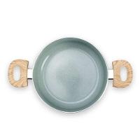 Jogo De Panelas Antiaderente Ceramic Life Botanika 6 Peças Verde Indução Brinox - 8