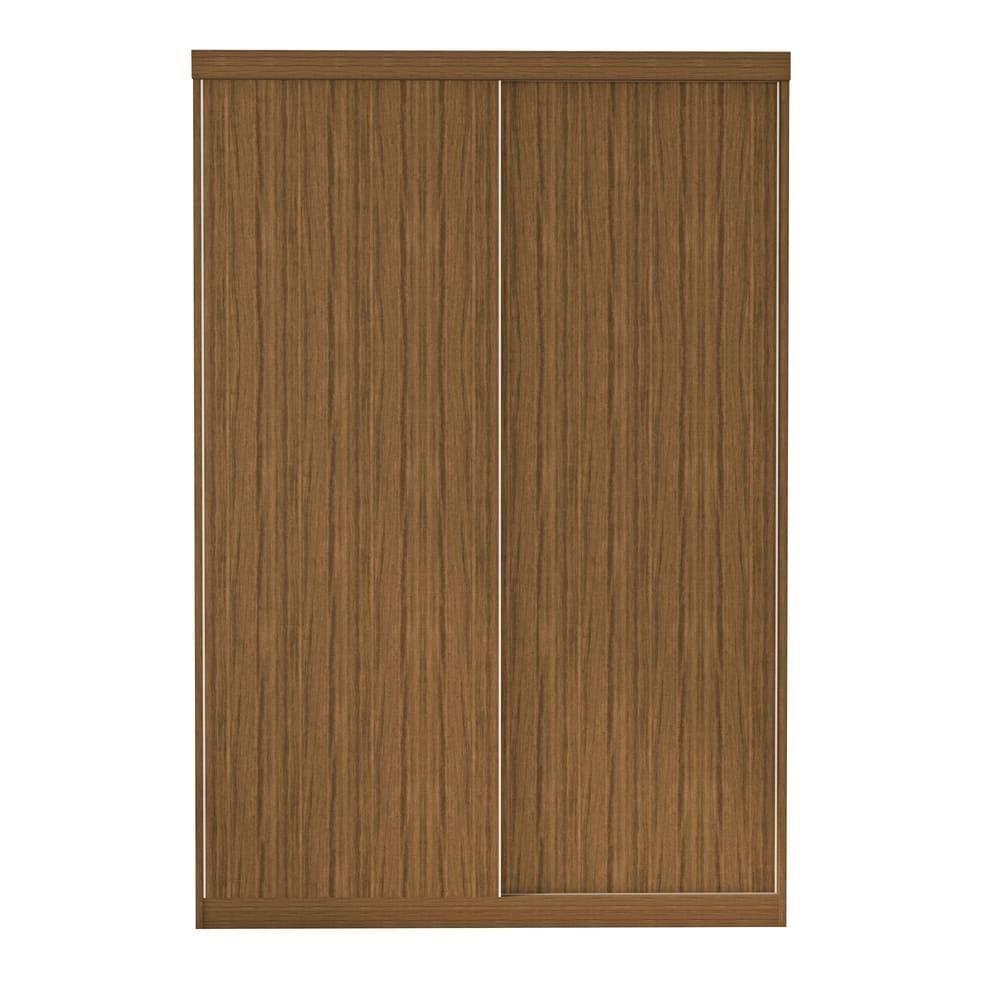 Guarda Roupa 2 Portas De Correr 2 Gavetas Kiara Minastex Freijó - 10