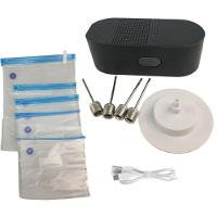 Seladora A Vacuo Recarregavel 2 Em 1 Bomba De Ar Infla Enche Bola Sela Alimentos Comida Carne Cozinha - 1