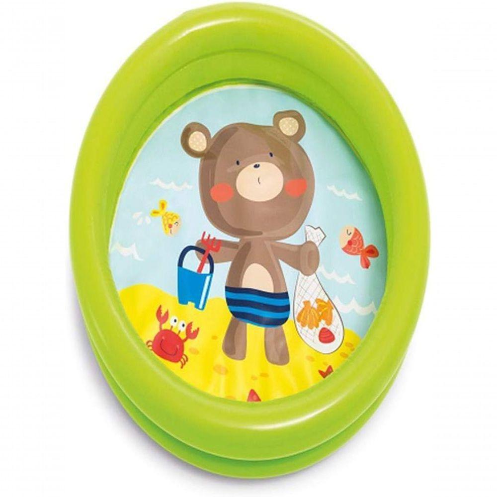 Piscina Infantil Inflável Criança 17 Litros verde - 1