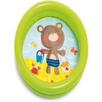 Piscina Infantil Inflável Criança 17 Litros verde - 1