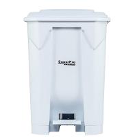 Lixeira Plástica Com Pedal Branca 50l Superpro - 2
