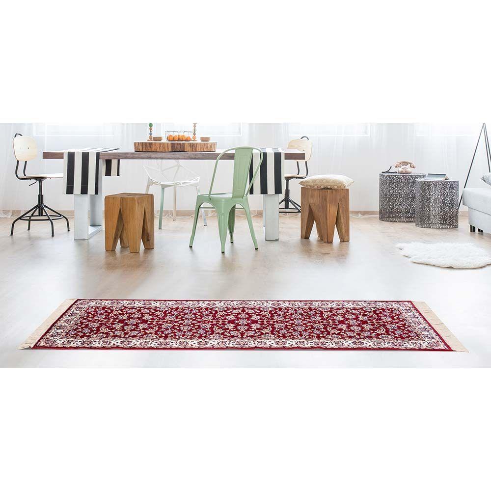 Tapete Belga Bruxelas 6 Vermelho 0,50x1,00m - Edantex - 5