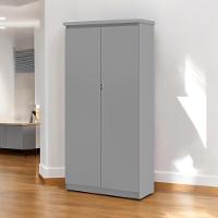 Armário Multiuso 02 Portas Línea Cinza - 1