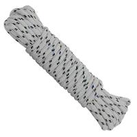 Kit 6 Cordas Para Varal Reforçada Cinza Em Poliéster 15 Metros - 1