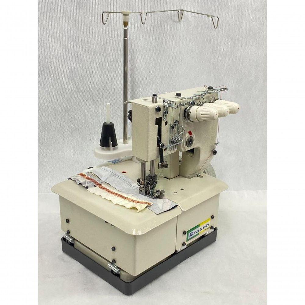 Maquina Costura Galoneira 3 Agulhas + Mesa + 16 Acessórios - 4
