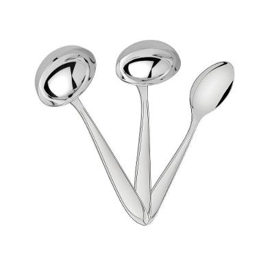 Conjunto Self-service Colher Para Arroz, Concha Para Feijão E Concha Inox Tramontina