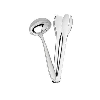 Conjunto Concha Para Feijão Laguna E Pegador Universal Utility Em Aço Inox Tramontina