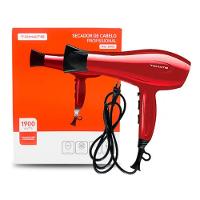 Secador De Cabelo Profissional 110v Com 2 Velocidades Mse-2600a Tomate - 2