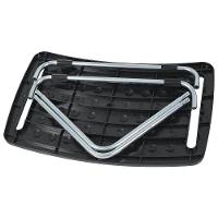 Apoio Para Pes Multivisao Regulavel Preto Em Abs - 2