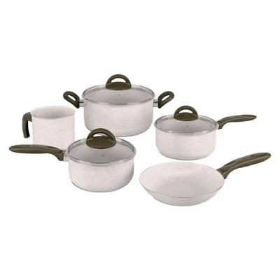 Jogo De Panelas Brinox Suprema Rev. Ceramico 5pcs - 7244/100 Vanilla