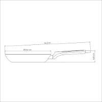 Frigideira Tramontina Milazzo Alumínio Antiaderente Starflon Max Amêndoa 24 Cm Tramontina - 7