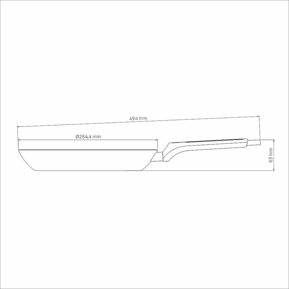 Frigideira Tramontina Milazzo Alumínio Antiaderente Starflon Max Amêndoa 28 Cm Tramontina - 5