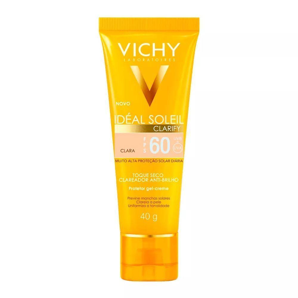 Protetor Gel Creme Idéal Soleil Clarify Fps60 Clara 40g - 1