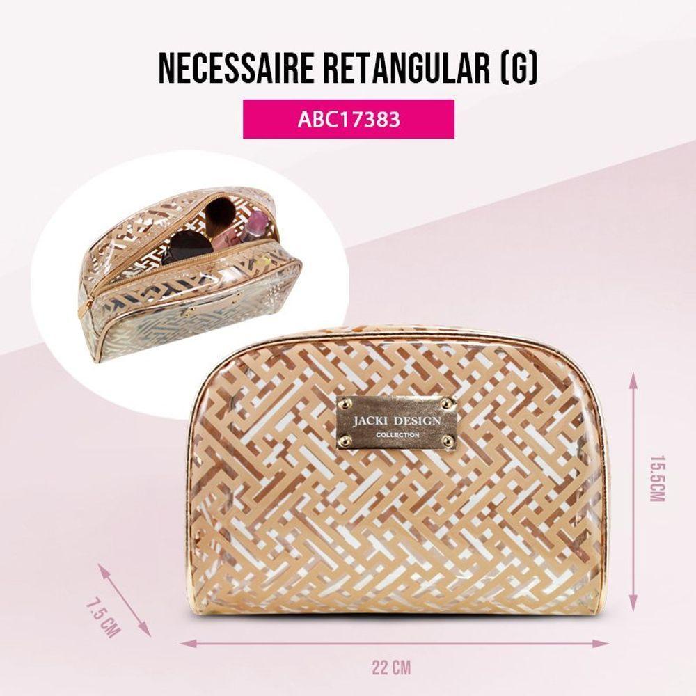 Kit Necessaire, Pincel Profissional 3pcs, Pincel Esponja Dourado - 2