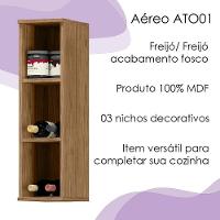 Armario Aereo Suspenso Mdf 20 Cm Tosc Ato01 Freijo Freijo Mxm