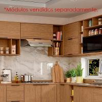 Armario Aereo Suspenso Mdf 20 Cm Tosc Ato01 Freijo Freijo Mxm - 6