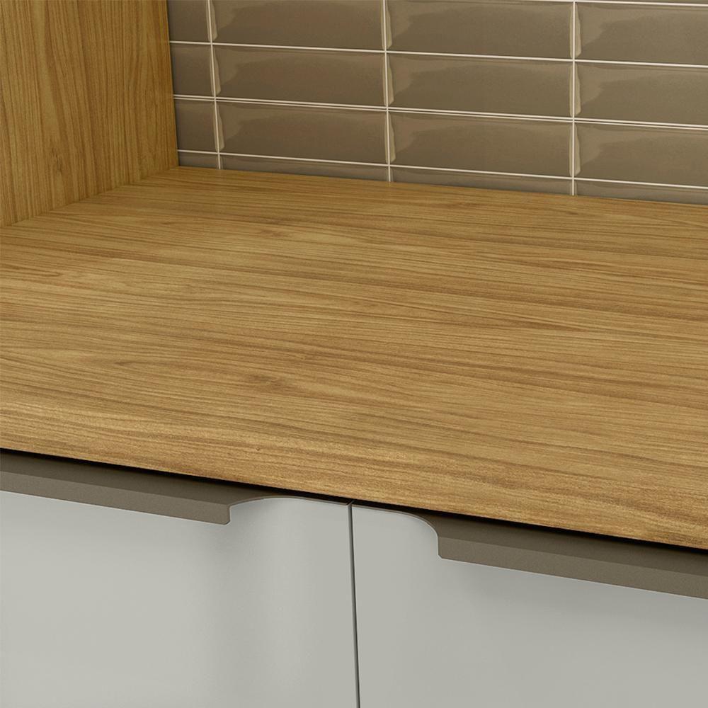 Armario Aereo E Balcao 80 Cm Vera Abve03 Marrocos Off White Mxm - 7