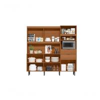 Kit Cozinha Atlantis 2.0 Com 11 Portas E 2 Gavetas Jequitiba - 3