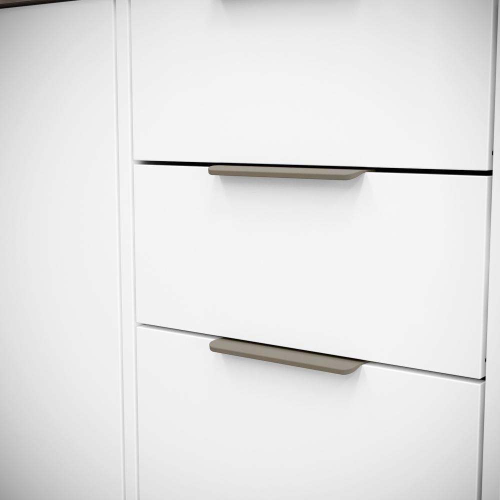 Armario Aereo E Balcao 120 Cm Glor Abgl02 Branco Neve Mxm - 7