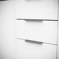 Armario Aereo E Balcao 120 Cm Glor Abgl02 Branco Neve Mxm - 7