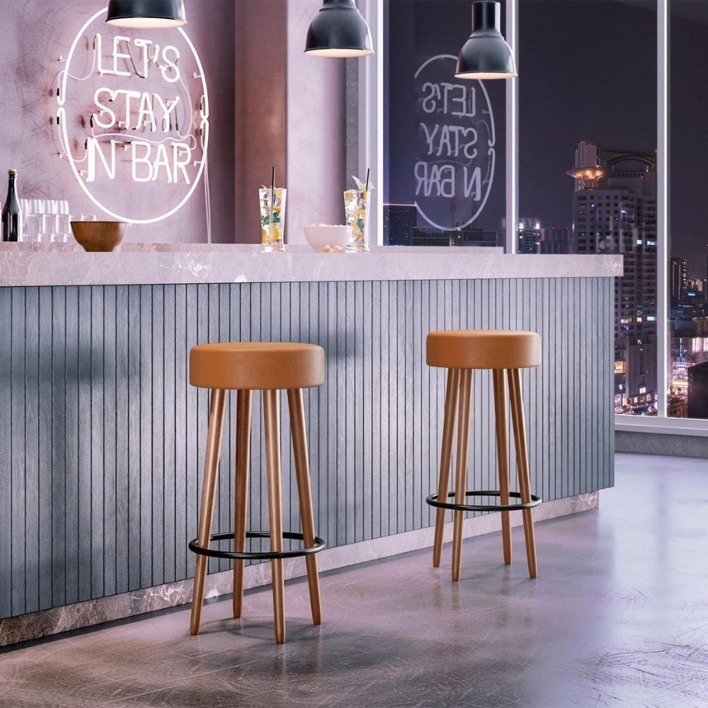 Conjunto Bancos Bento Fernandes Amarula - 2