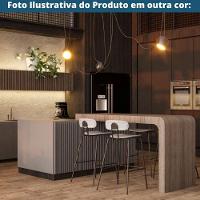 Kit 2 Banquetas New York Fratini 95 Cm (altura) Base Aço Preto E Assento Poliuretano (pu) Caramelo - 6
