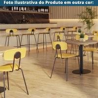 Kit 2 Banquetas New York Fratini 95 Cm (altura) Base Aço Preto E Assento Poliuretano (pu) Caramelo - 8