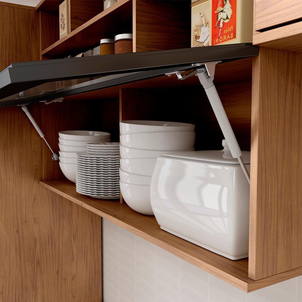 Cozinha Modulada 05 Pecas Mdf 280 Cm Tosc Freijo Jade Mxm - 7