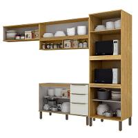 Cozinha Modulada 4 Pecas 270 Cm Vera Marrocos Off White Mxm - 2