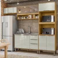 Cozinha Modulada 4 Pecas 270 Cm Vera Marrocos Off White Mxm - 7