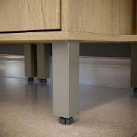 Cozinha Modulada 5 Pecas 270 Cm Mdp Glor Castanho Off White Mxm - 5