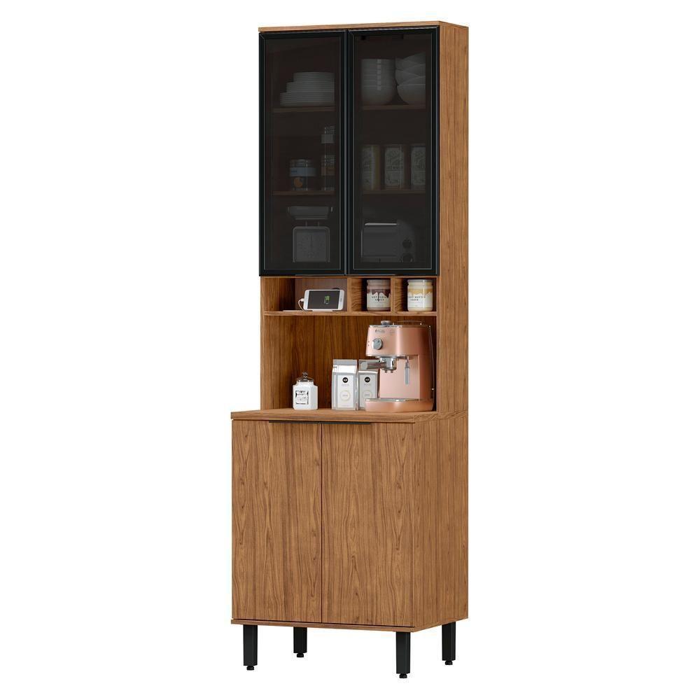 Paneleiro 4 Portas Mdf 70 Cm Tosc Pto01 Freijo Freijo Mxm - 1