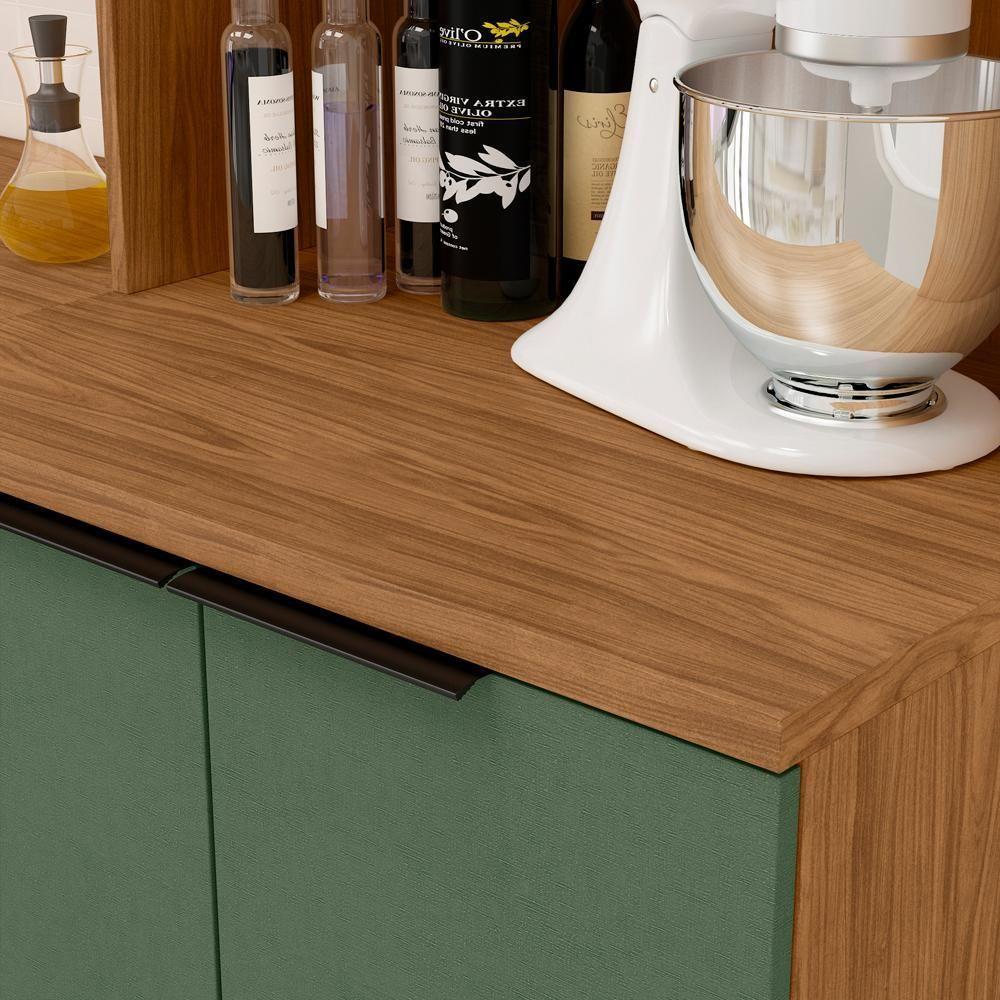 Paneleiro 4 Portas Mdf 70 Cm Tosc Pto01 Freijo Jade Mxm - 3