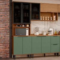 Paneleiro 4 Portas Mdf 70 Cm Tosc Pto01 Freijo Jade Mxm - 2