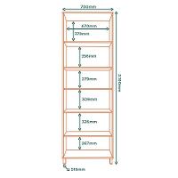 Paneleiro 2 Portas Vidro 70 Cm Vera Pve03 Marrocos Off White Mxm - 3