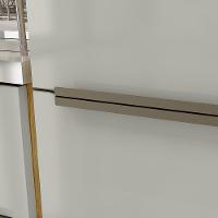 Paneleiro 2 Portas Vidro 70 Cm Vera Pve03 Marrocos Off White Mxm - 6