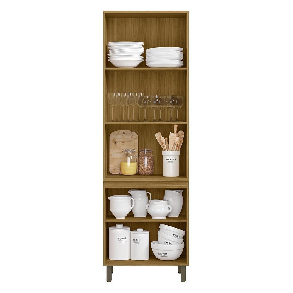 Paneleiro 4p Vidro 228x70 Cm Cria J00156 Freijo Off White Pln Freijo Off White - 5