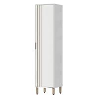 Paneleiro 1 Porta Ripada 49 Cm Mdp Glor Pgl02 Branco Neve Mxm - 1