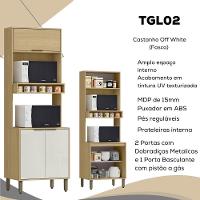 Torre Quente 3 Portas 70 Cm Glor Tgl01 Castanho Off White Mxm - 6