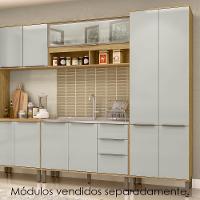 Armario Paneleiro 4 Pt 70 Cm Vera Pve02 Marrocos Off White Mxm - 7