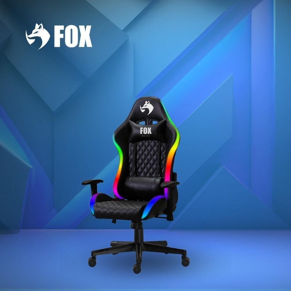 Cadeira Gamer Fox Racer Rgb Com Iluminação Led Preta UT-C1583L - 7