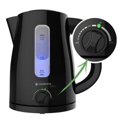 Chaleira Eletrica Cadence Cel550 Infusion Preta 110V 1.7l