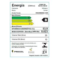Micro-ondas Consul 20 Litros Branco CMA20BBBNA 220V - 6