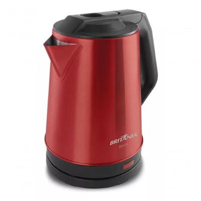 Chaleira Elétrica Britânia Bch12v Inox 1,9l Vermelho 220V