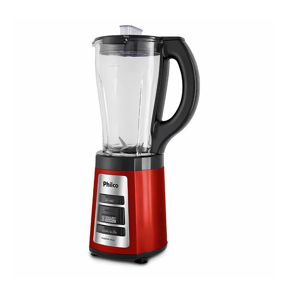 Liquidificador Philco Smart Control Plq2000 600w Vermelho 220v - 1