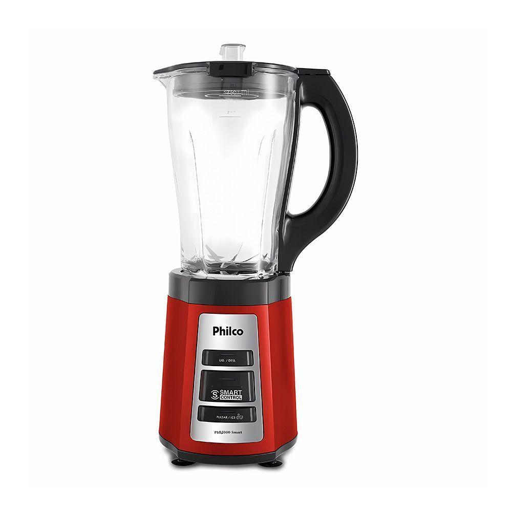 Liquidificador Philco Smart Control Plq2000 600w Vermelho 220v - 2