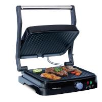 Grill Elétrico Mallory Asteria Preto E Inox 110V